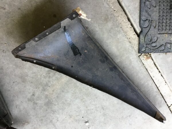 NOS AND USED FORD 46 AND 47-48 FENDER TOP PIE PIECE