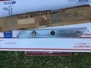 NOS 1962 FORD CHROME TRIM PIECE